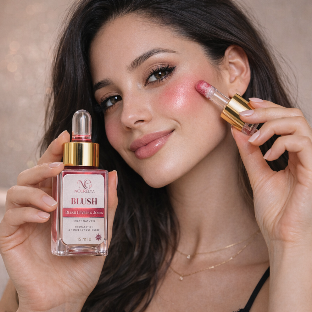 Blush Liquide Nourelia – Éclat Naturel – Image 3